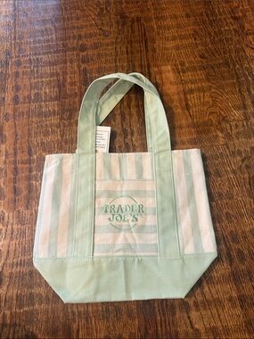 Trader Joe’s Mint Green Tote Bag